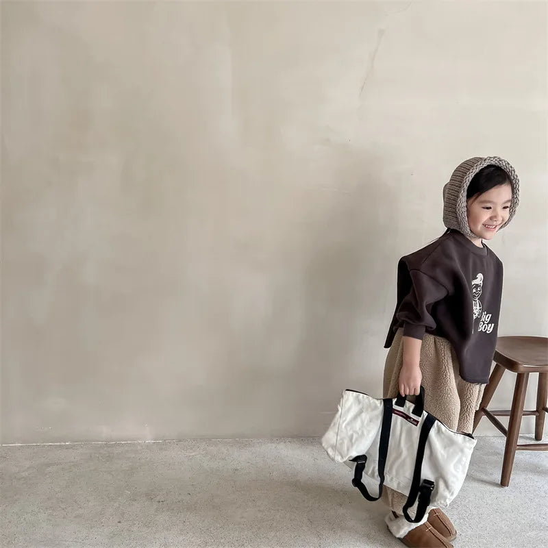 Winter Kids Warm Fleece Pants SnugBubs Australia