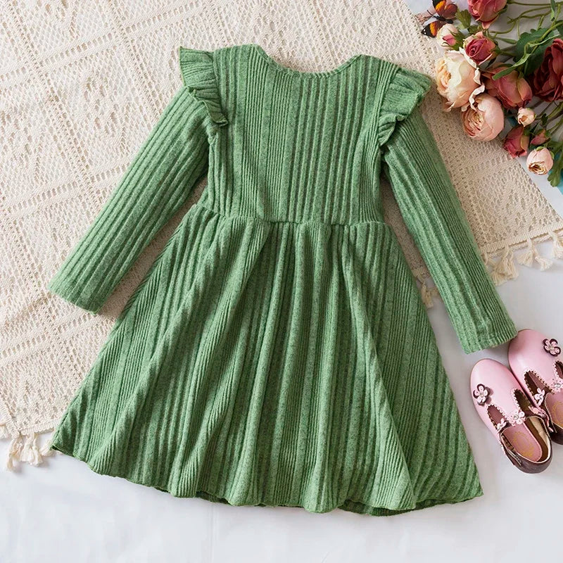 Princess Knitted Sweater Dress SnugBubs Australia
