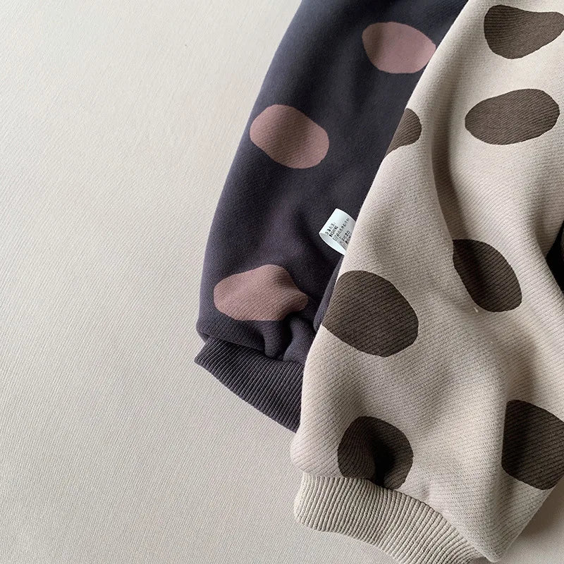 Winter Casual Trousers with Dot Print SnugBubs Australia