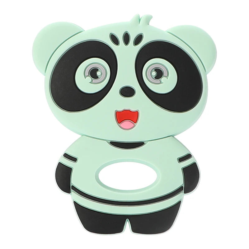 Panda Silicone Teether SnugBubs Australia
