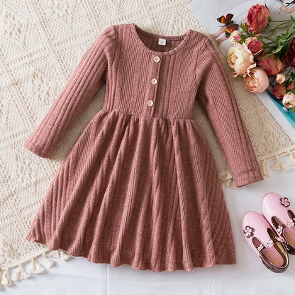 Princess Knitted Sweater Dress SnugBubs Australia