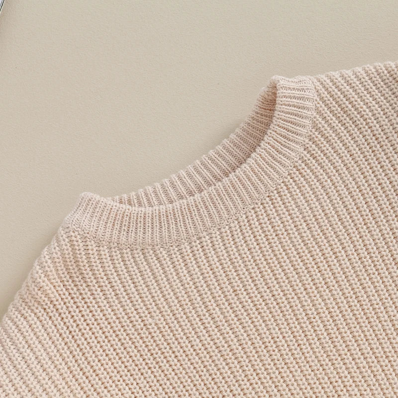 Baby Solid Color Ruffle Sweater SnugBubs Australia