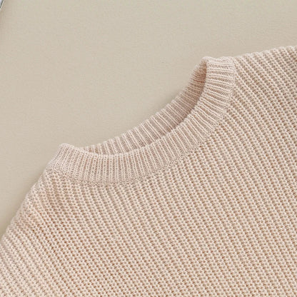 Baby Solid Color Ruffle Sweater SnugBubs Australia