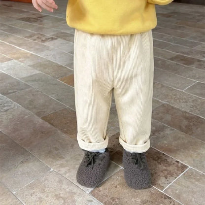 Winter Corduroy Pants for Kids