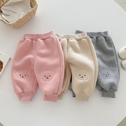 Girls Winter Fleece Sweatpants SnugBubs Australia