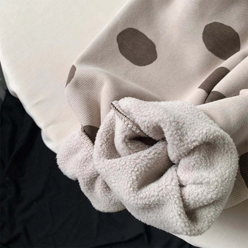 Winter Casual Trousers with Dot Print SnugBubs Australia