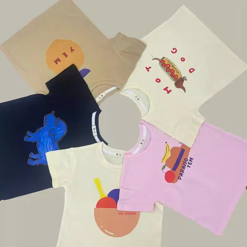 SnugBubs™ Kids Letter Print Tee SnugBubs Australia