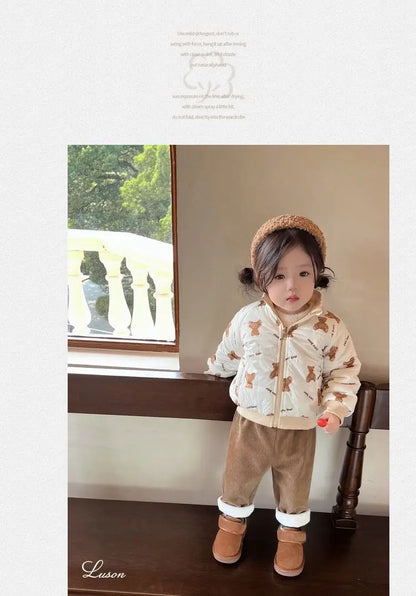 Winter Corduroy Pants for Kids