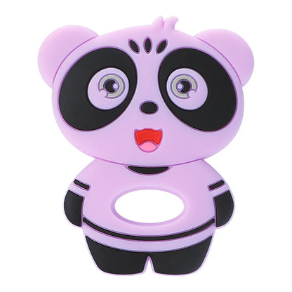 Panda Silicone Teether SnugBubs Australia
