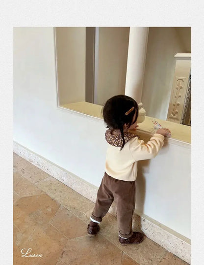 Winter Corduroy Pants for Kids