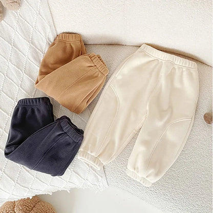 Winter Boys' Fleece-Lined Sweatpants