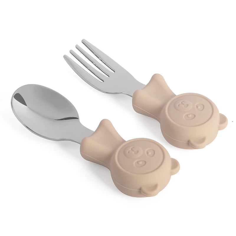 Kids Spoon & Fork Set SnugBubs Australia