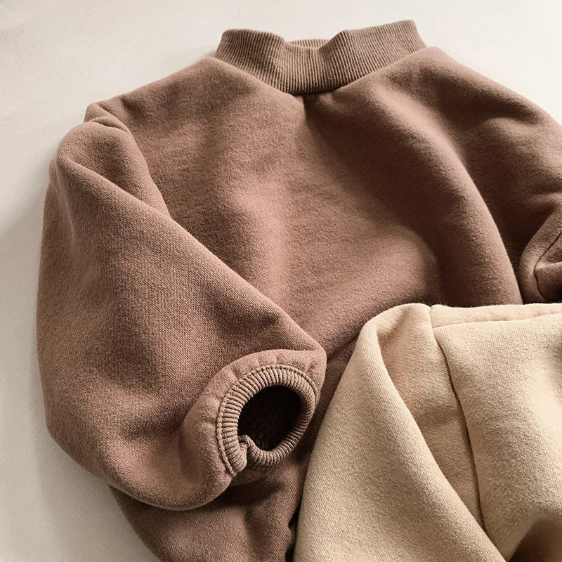 Solid Color Winter Pullover SnugBubs Australia