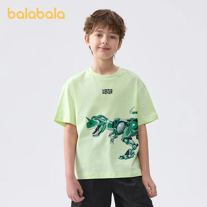 Boys Quick-Dry Pure Cotton Short Sleeve SnugBubs Australia