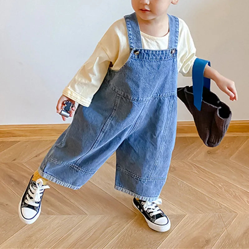 Timeless Kids Denim Jumpsuit SnugBubs Australia