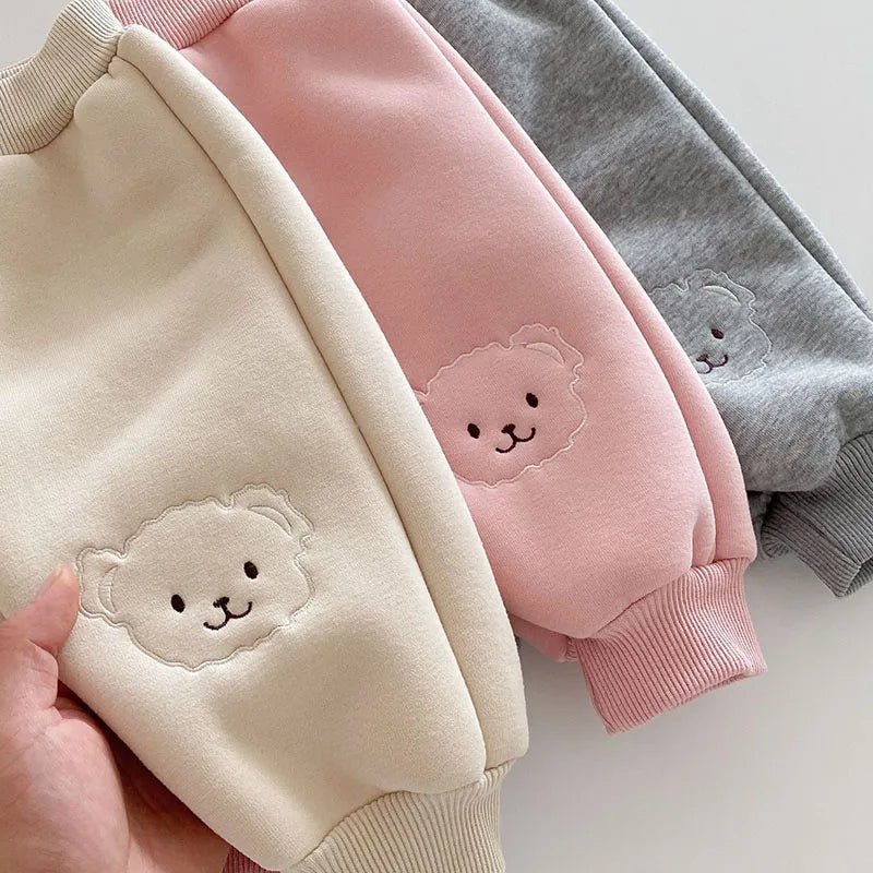 Girls Winter Fleece Sweatpants SnugBubs Australia