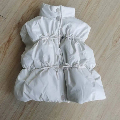 Autumn/Winter Baby Girl Solid Color Warm Puffer Vest SnugBubs Australia