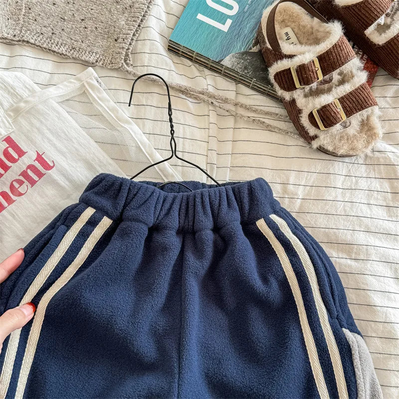 Cozy Striped Baby Boys Pants SnugBubs Australia