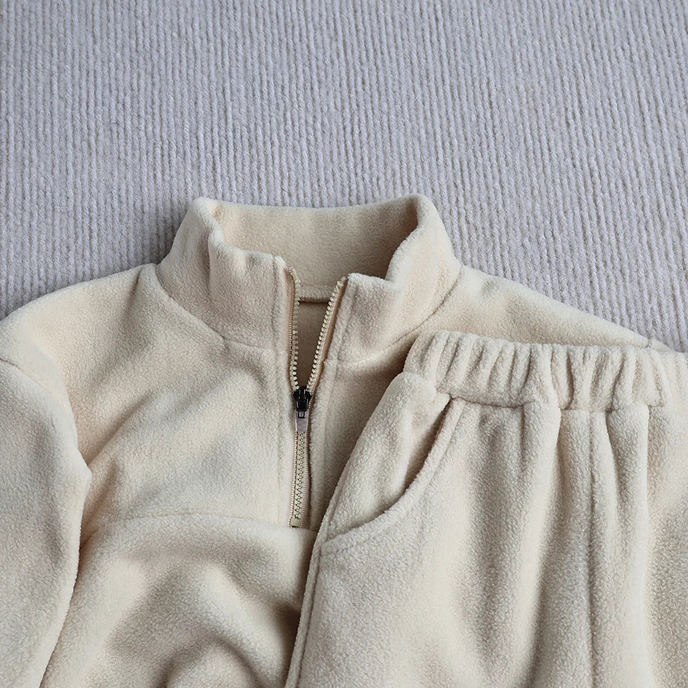 Baby Boy Teddy Hoodie Set SnugBubs Australia