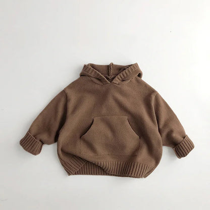 Soft Fine Knit Pullover with Front Pocket SnugBubs Australia