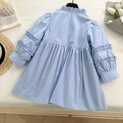 Sunflower Dreams Long Sleeve Dress SnugBubs Australia