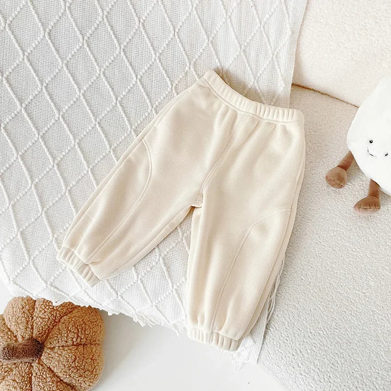 Winter Boys' Fleece-Lined Sweatpants