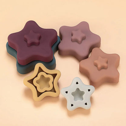 Silicone Baby Stacking Blocks SnugBubs Australia