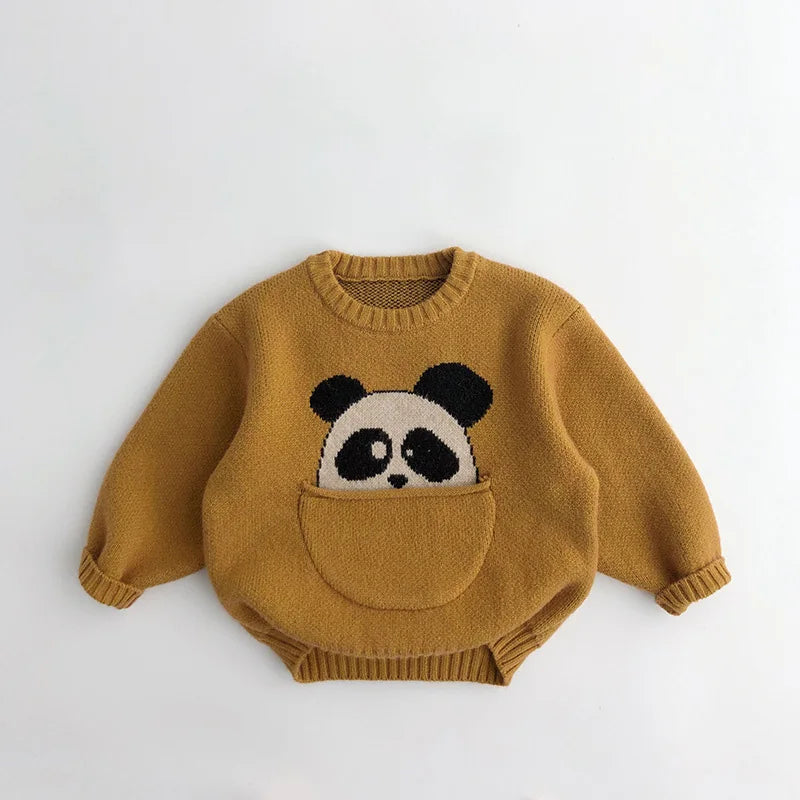Children’s Cartoon Pullover Sweater SnugBubs Australia