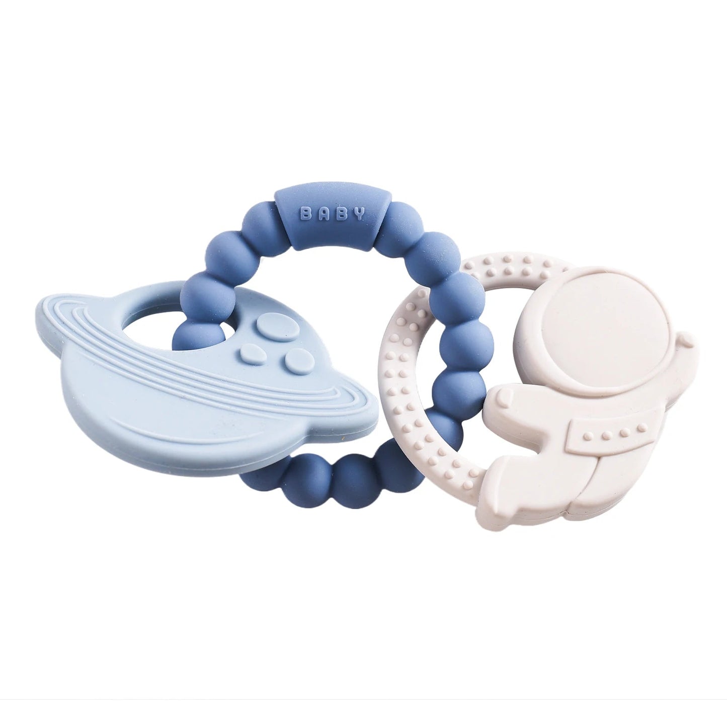 1PC Food Grade Silicone Planet Teether Bracelet SnugBubs Australia