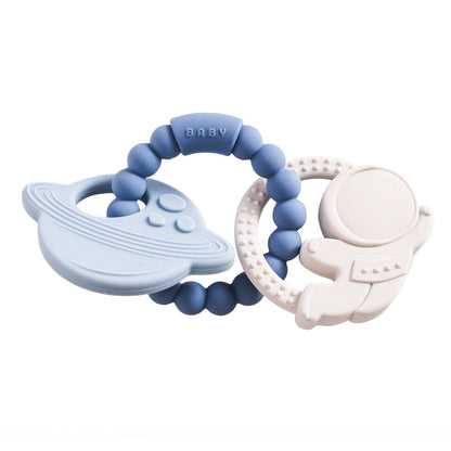 1PC Food Grade Silicone Planet Teether Bracelet SnugBubs Australia