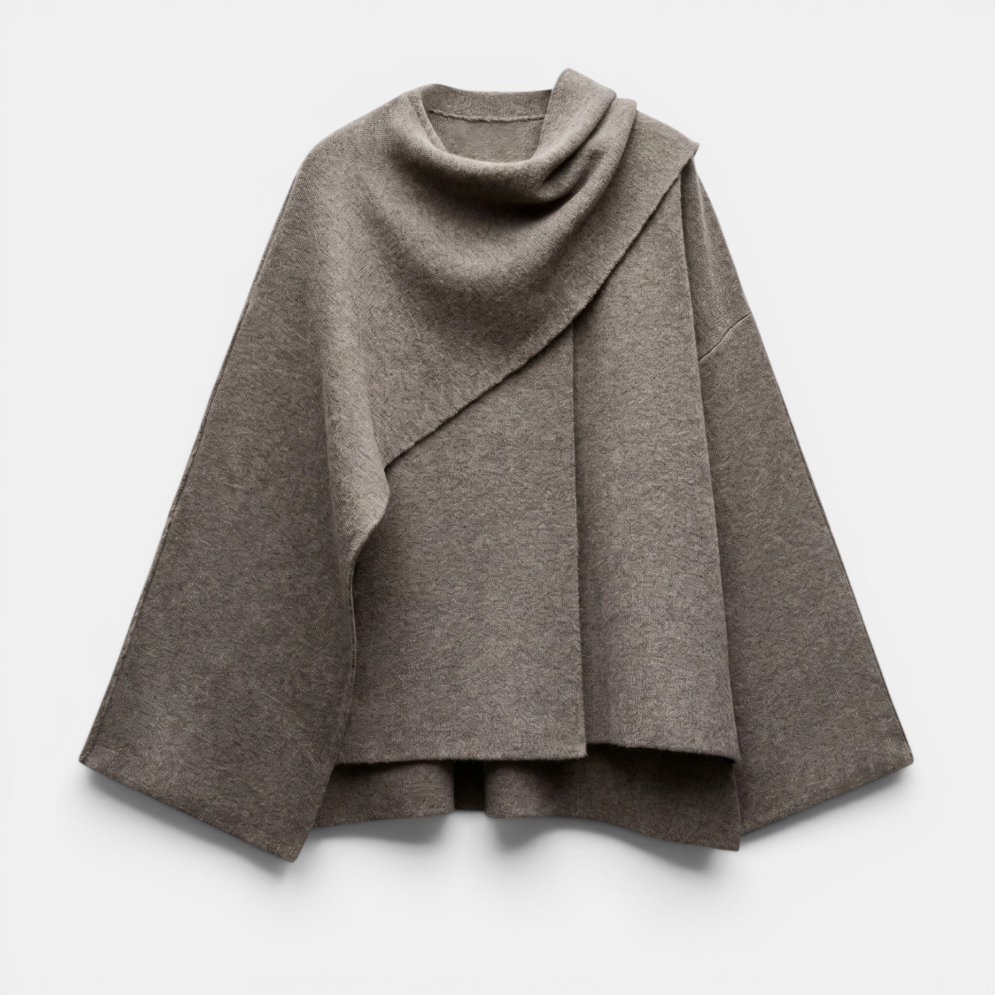 Women's Relaxed Fit Draped Cape Sweater SnugBubs Australia