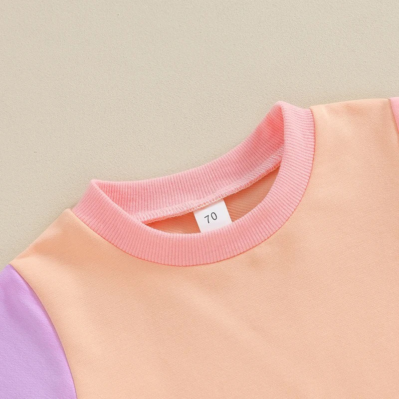 Adorable Color Block Two-Piece Set SnugBubs Australia