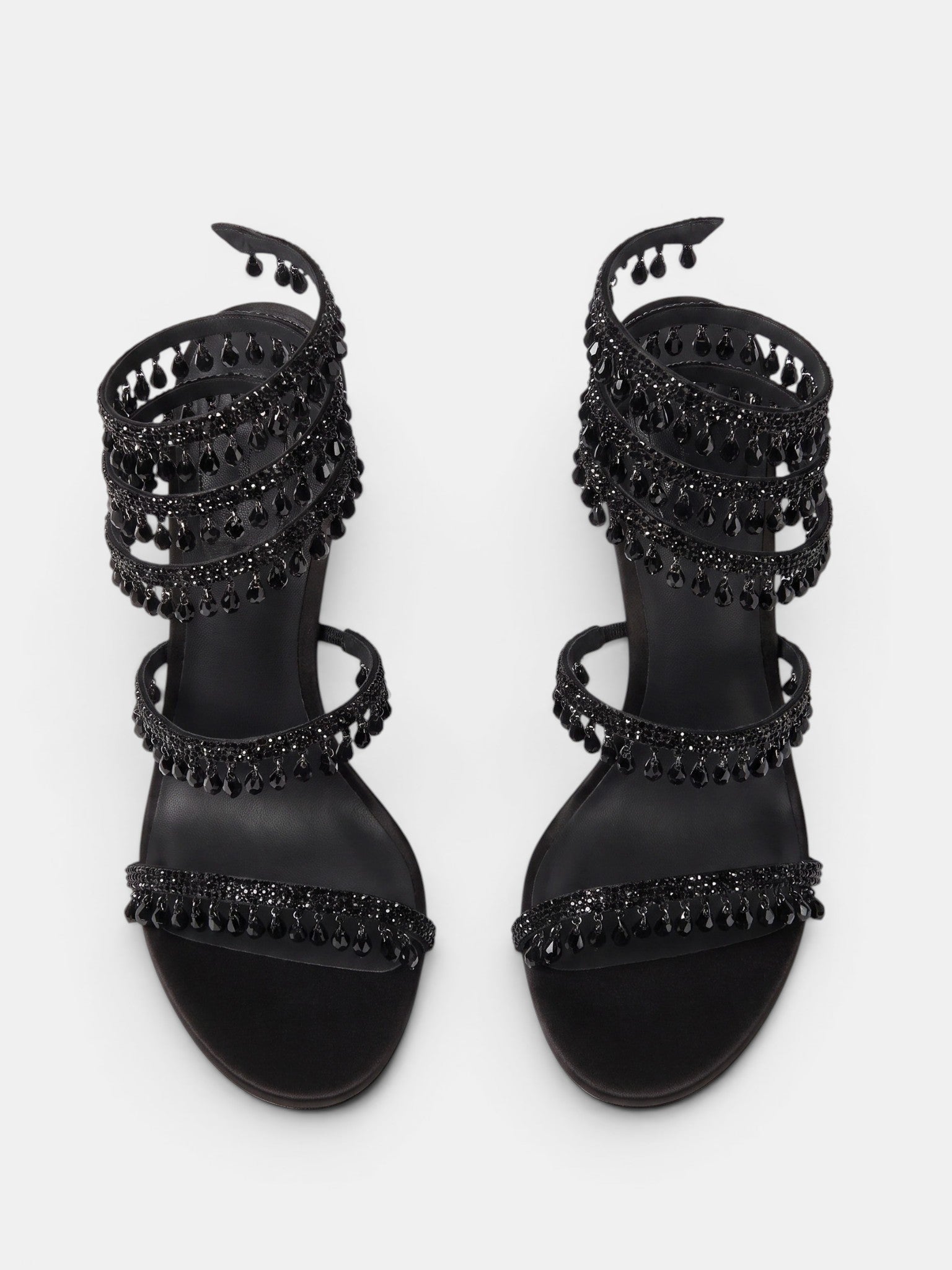 Gleamond | Women's High Heel Sandals with Open Toe and Wraparound Ankle Strap Gleamond