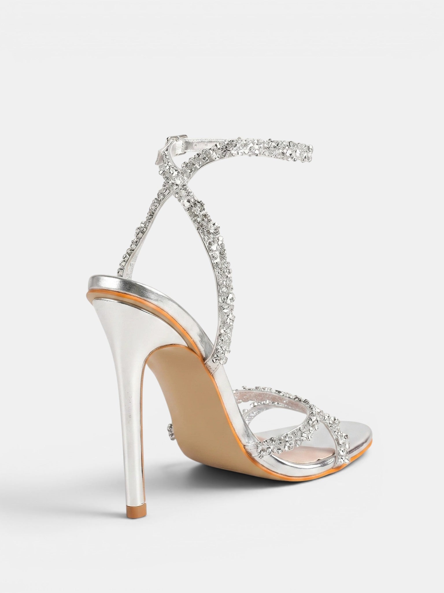 Gleamond | Women's Stiletto Sandals with Open Toe and Buckle Ankle Strap Gleamond