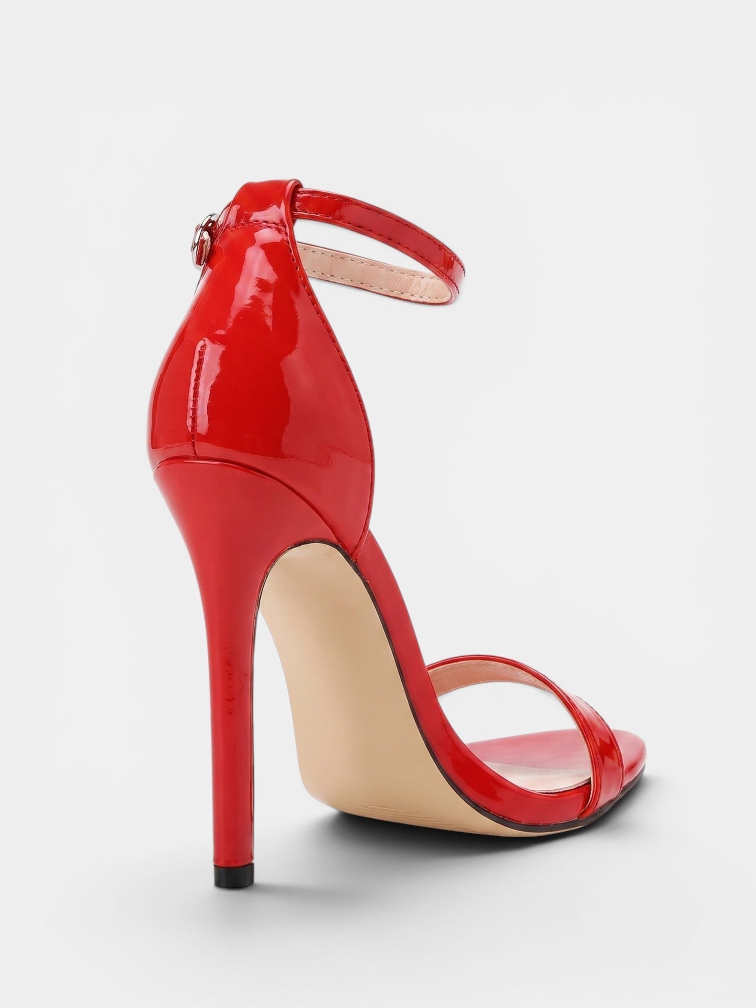 Gleamond | Women's Dress Sandals with Buckle Ankle Strap and Stiletto Heel Gleamond
