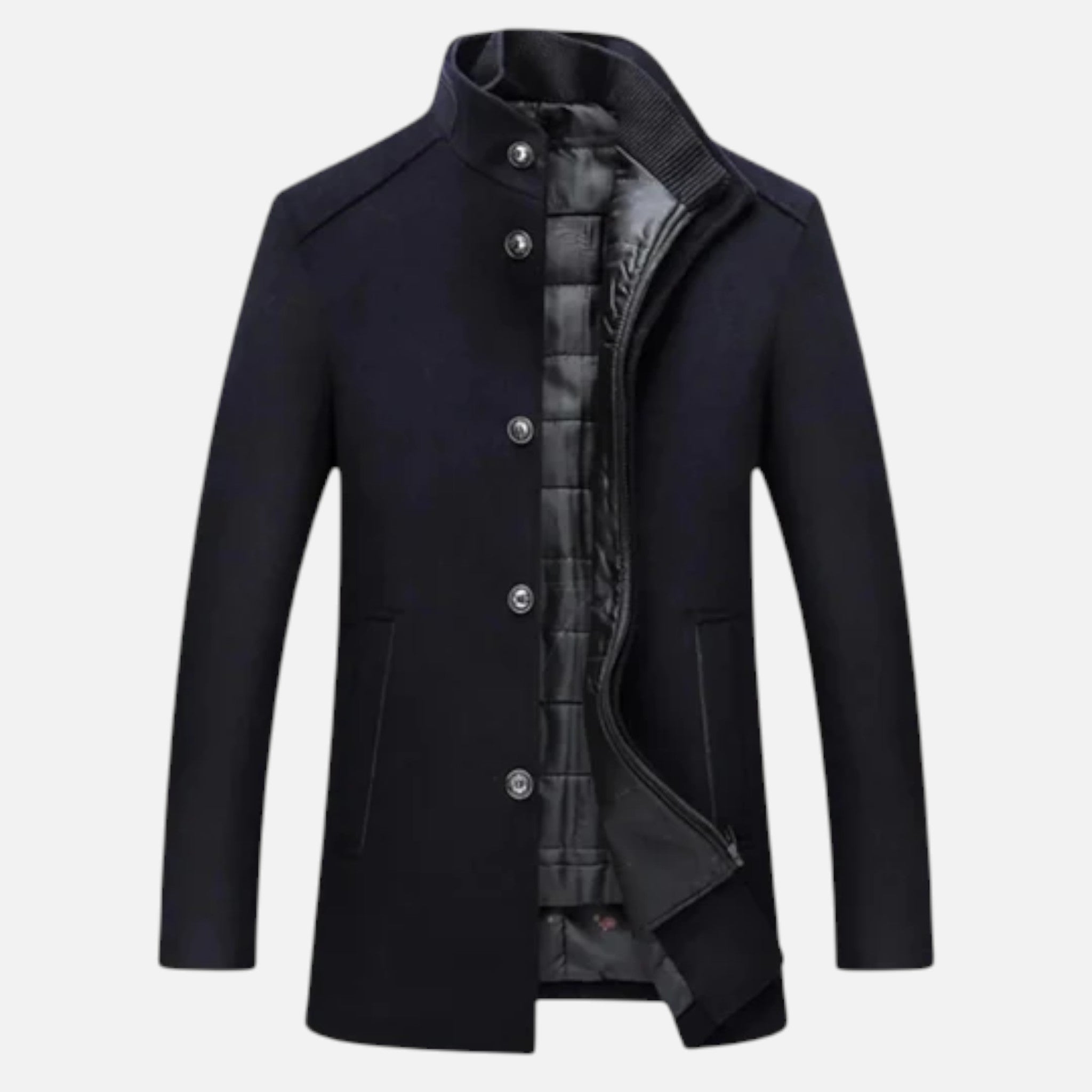 Heritage Wool-Blend Men’s Classic Overcoat SnugBubs Australia