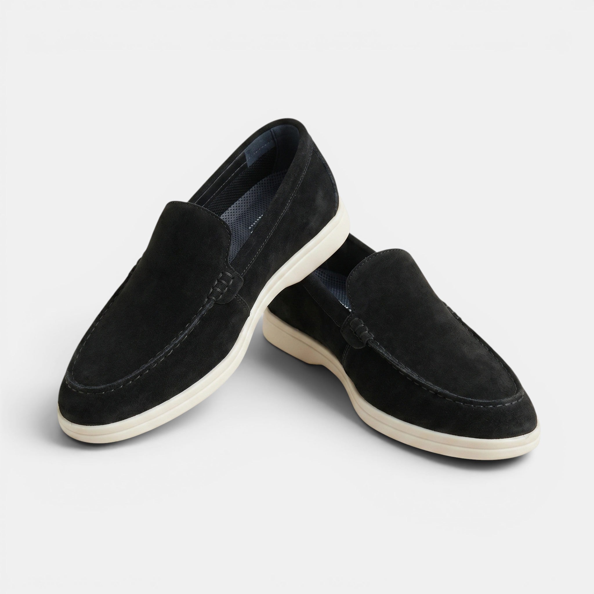 Men's Suede Loafers Slip-On Smart Casual Shoes SnugBubs Australia