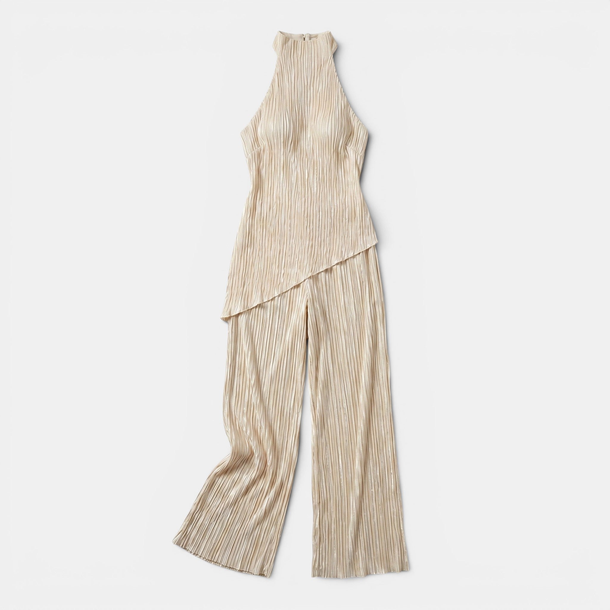 Women's Elegant Halter Neck Pleated Set SnugBubs Australia