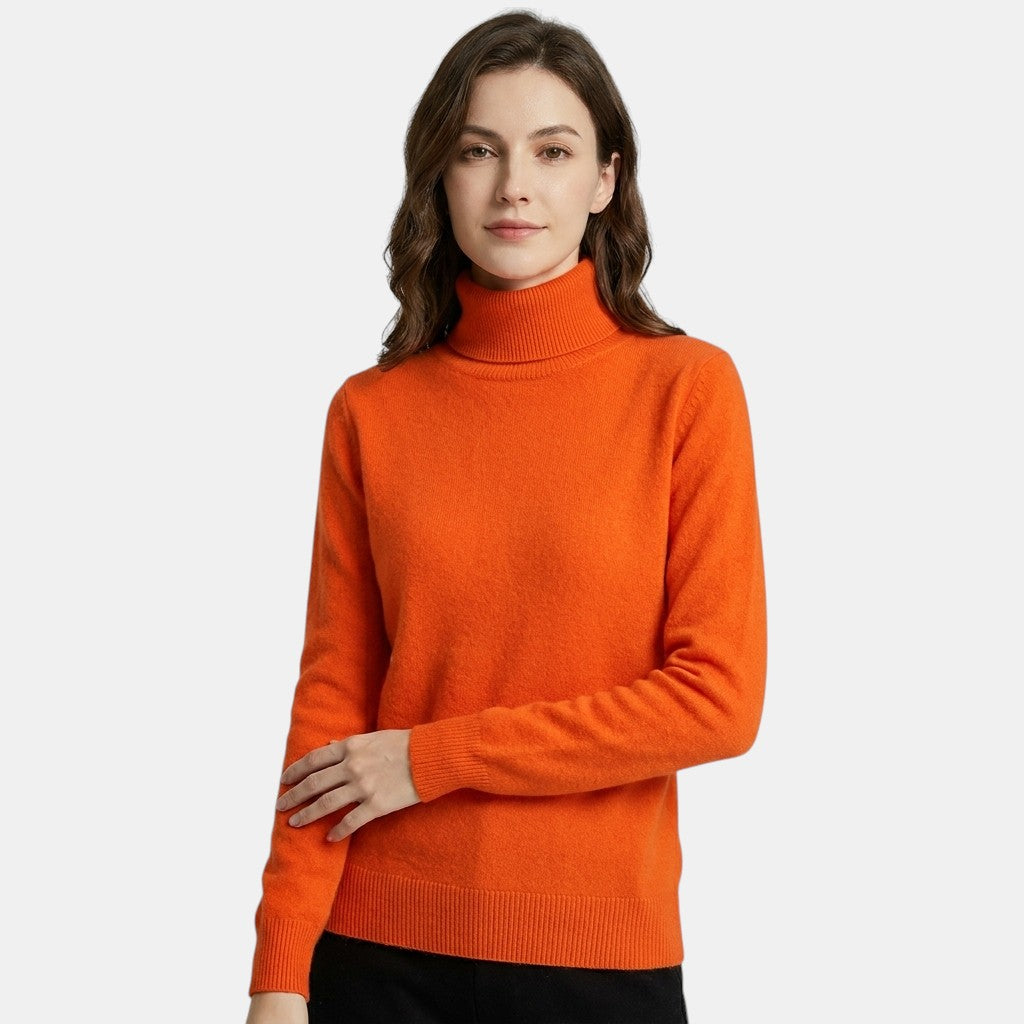 Women's Long Sleeve Turtleneck Sweater SnugBubs Australia