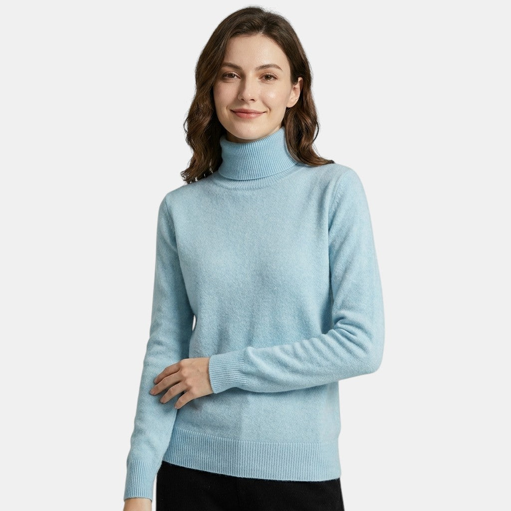 Women's Long Sleeve Turtleneck Sweater SnugBubs Australia