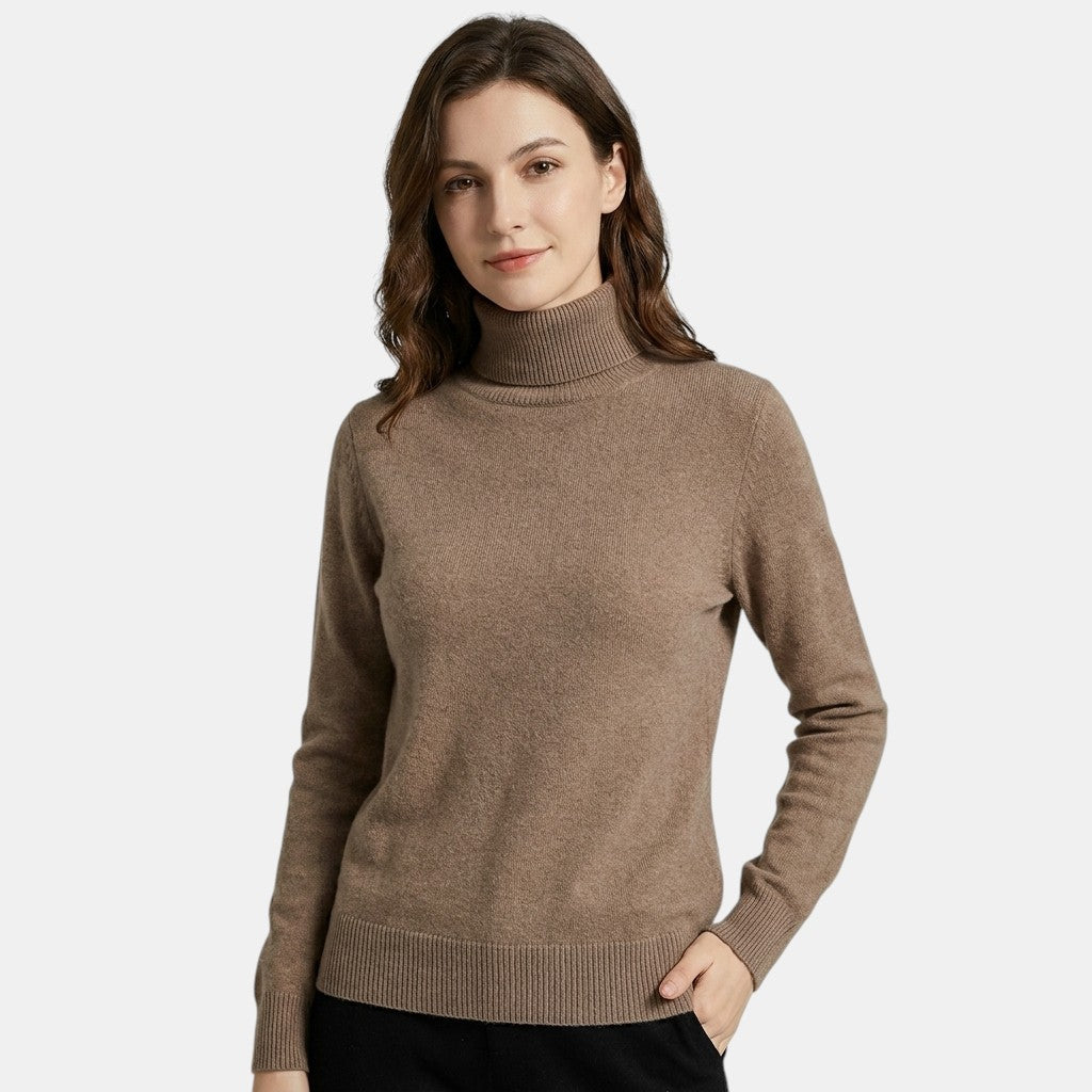 Women's Long Sleeve Turtleneck Sweater SnugBubs Australia