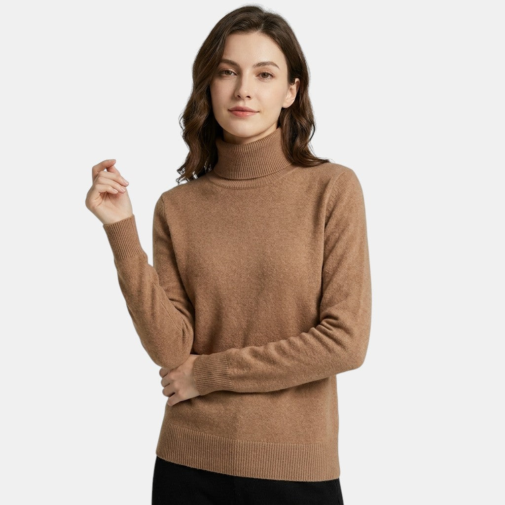 Women's Long Sleeve Turtleneck Sweater SnugBubs Australia