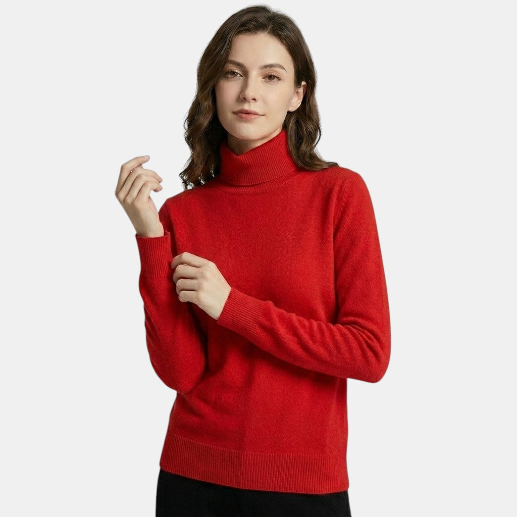 Women's Long Sleeve Turtleneck Sweater SnugBubs Australia