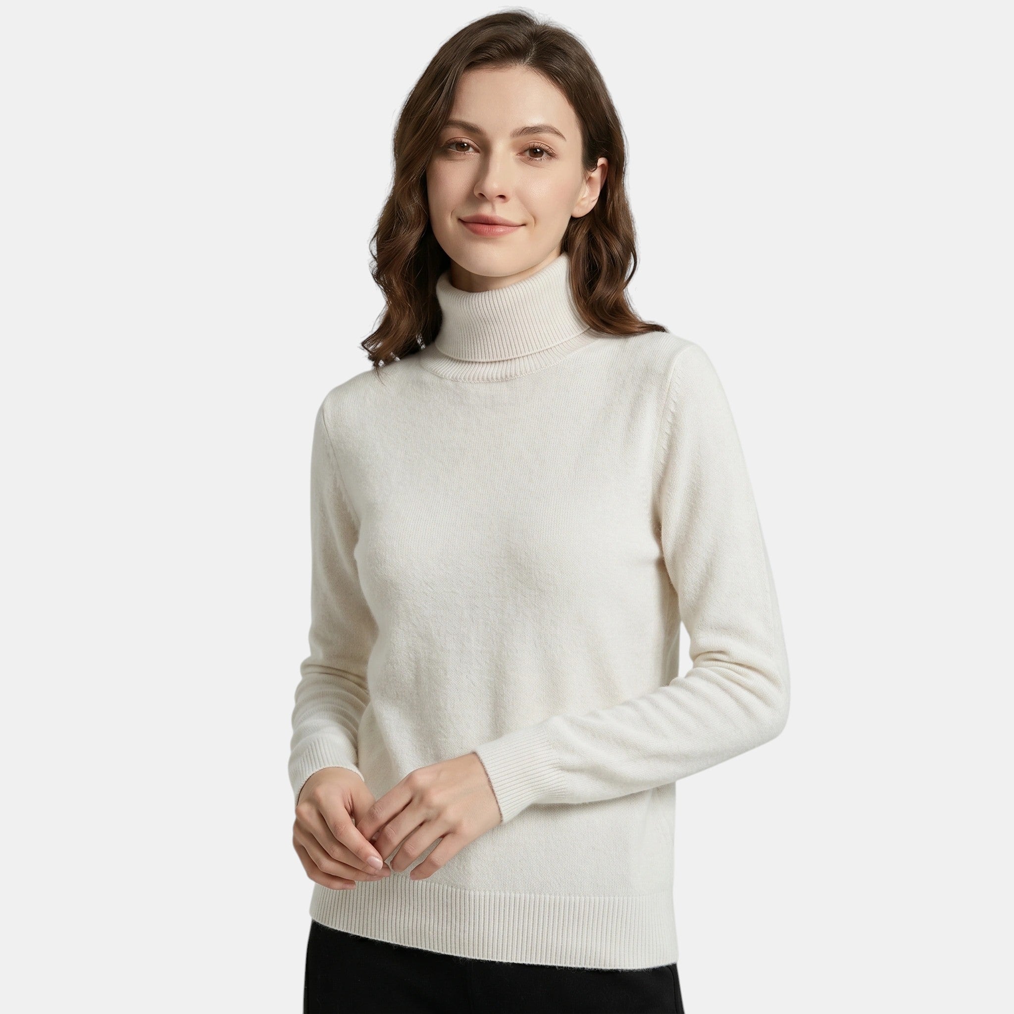 Women's Long Sleeve Turtleneck Sweater SnugBubs Australia