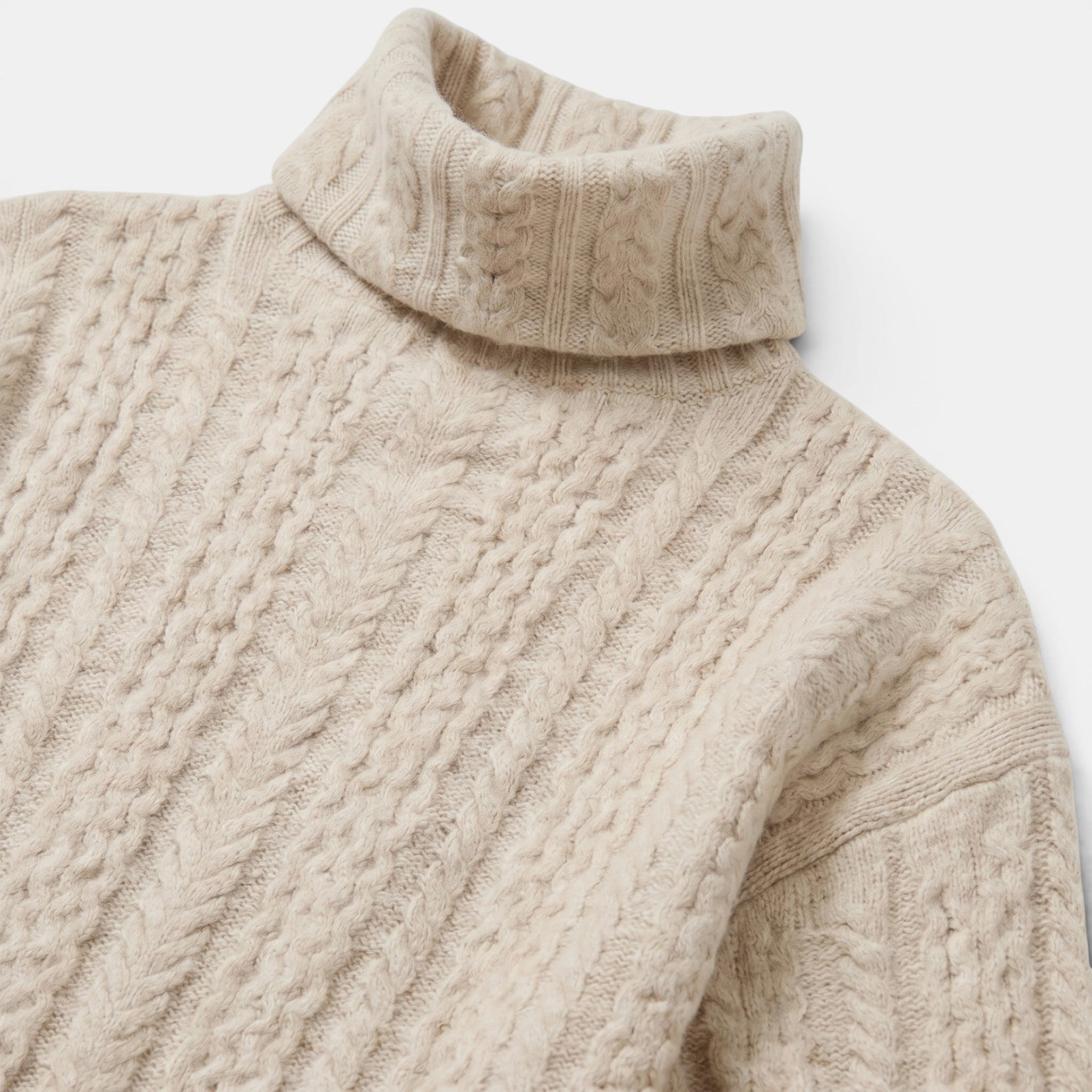Women's Relaxed Fit High Neck Knit Sweater SnugBubs Australia