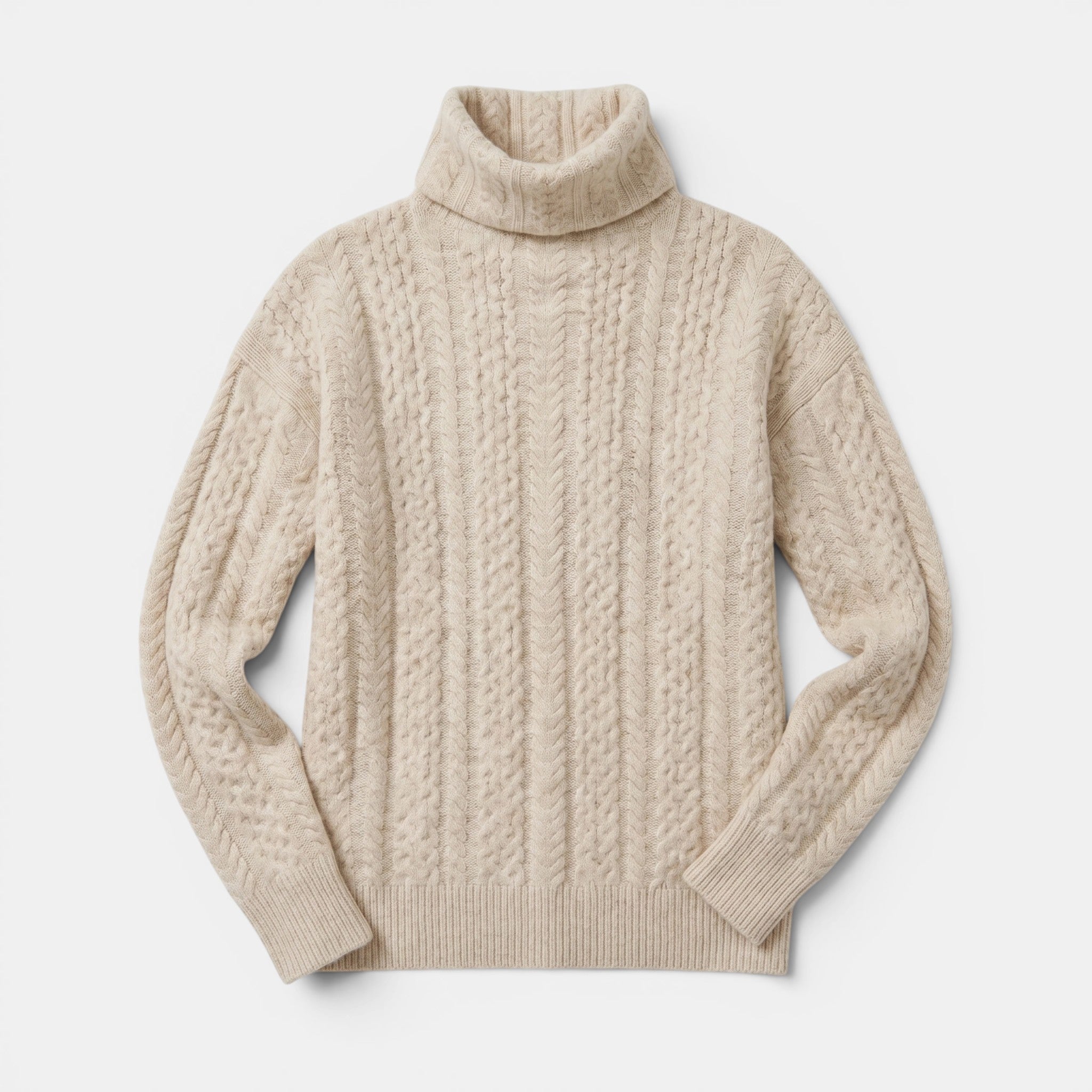 Women's Relaxed Fit High Neck Knit Sweater SnugBubs Australia