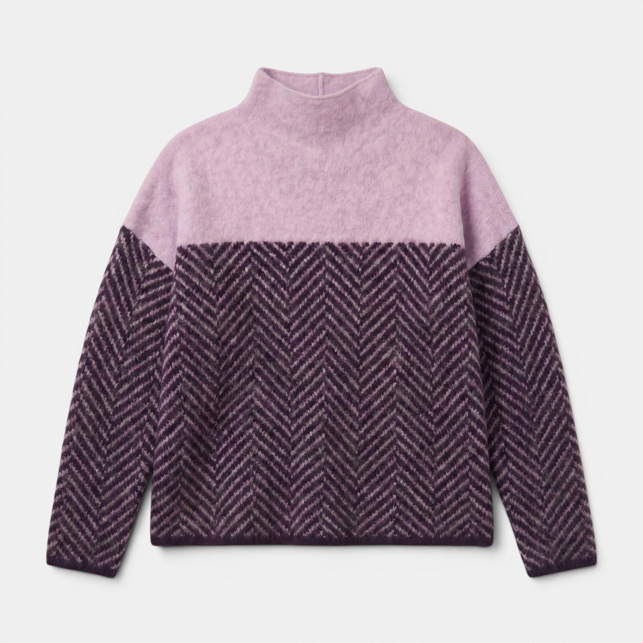 Women's Relaxed Fit Turtleneck Pullover Sweater SnugBubs Australia