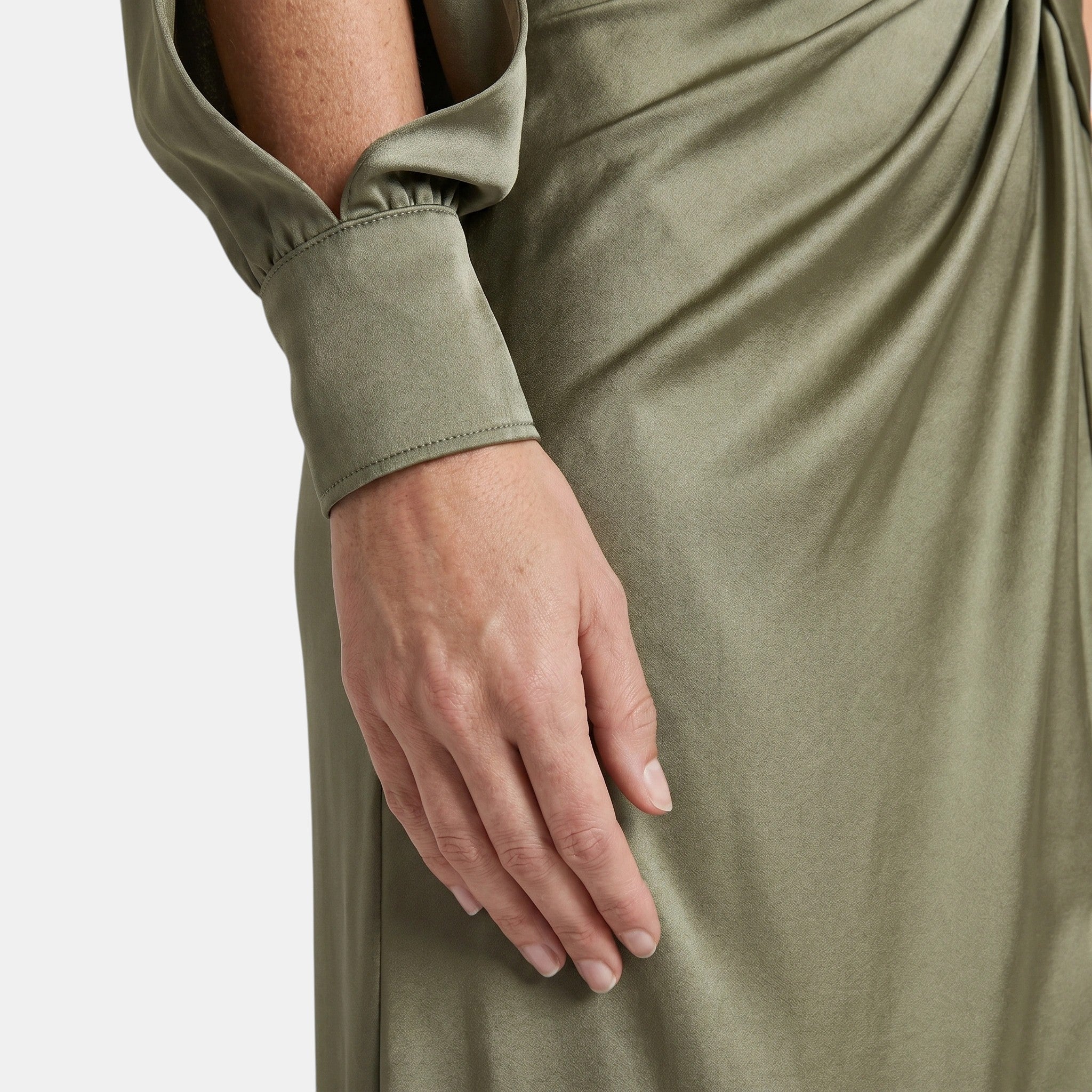 Women's Satin Maxi Dress Elegant Evening Gown SnugBubs Australia