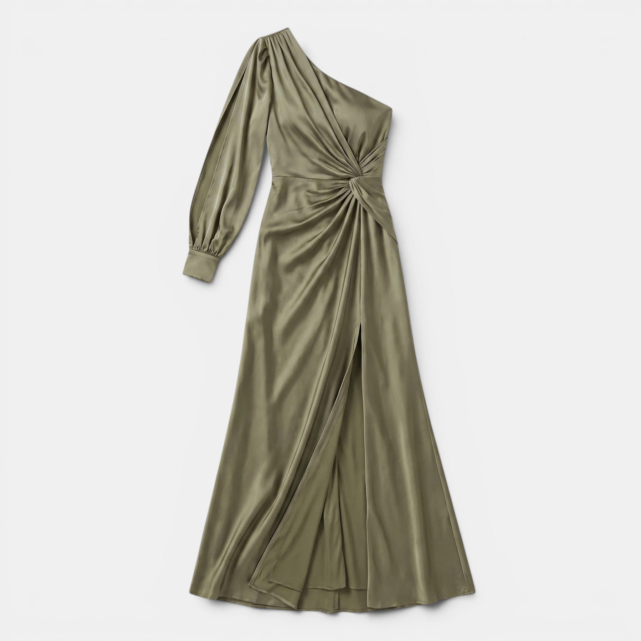 Women's Satin Maxi Dress Elegant Evening Gown SnugBubs Australia
