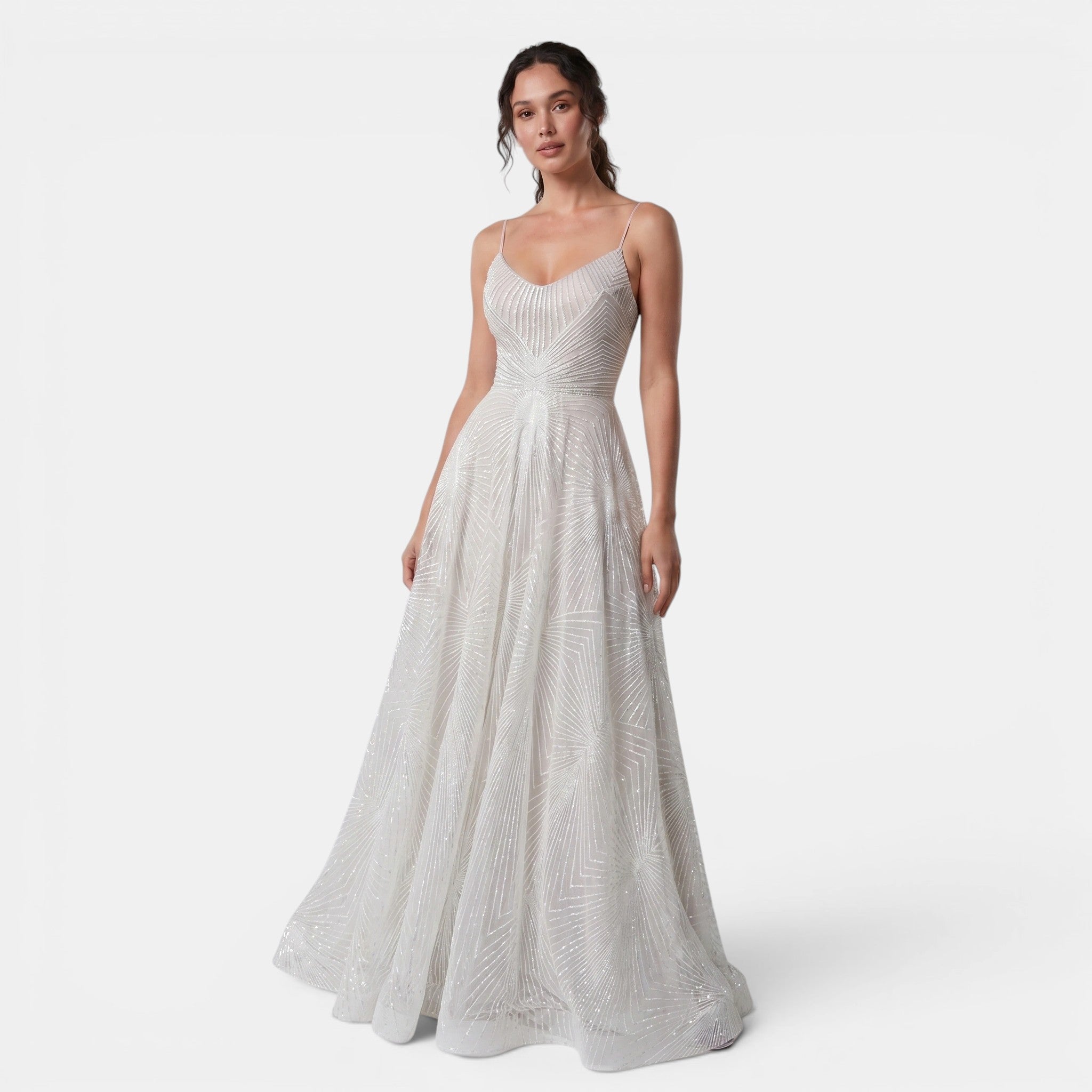 Women's Sequin Maxi Dress Elegant Formal Evening Gown SnugBubs Australia